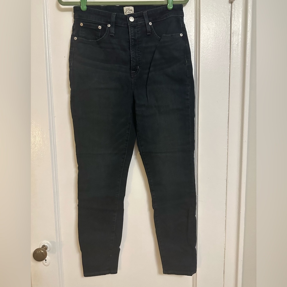 J. Crew skinny jeans, navy denim, size 29